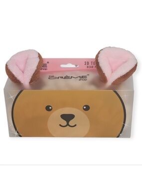 The Crème Shop 3D Teddy Bear Plush Spa
Headband - NEW IN BOX